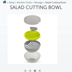 Pampered Chef Salad Cutting Bowl